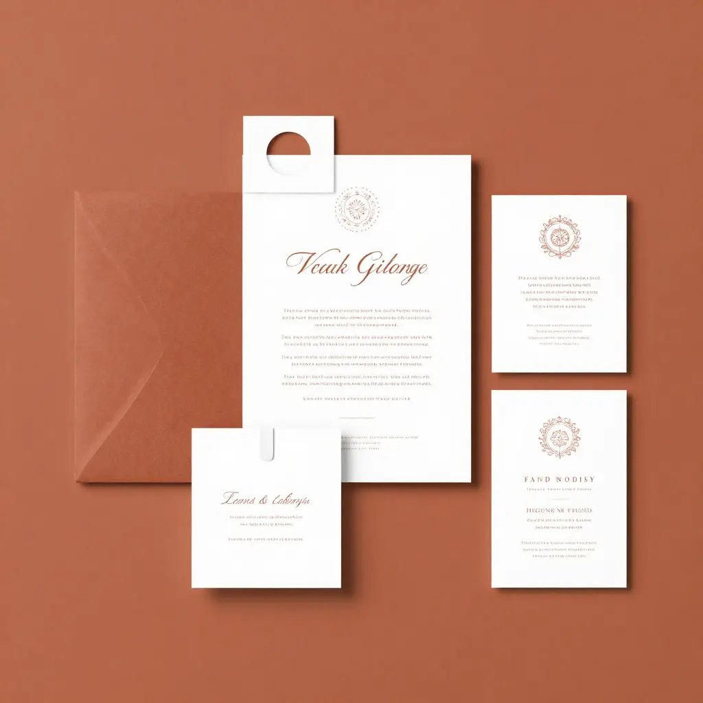 Elegant event stationery collection